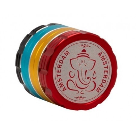 Moedor em Alumínio Amesterdam Ganesha  Ø 50mm 4 Peças