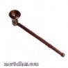 Cachimbo em madeira  pau rosa 20 cm