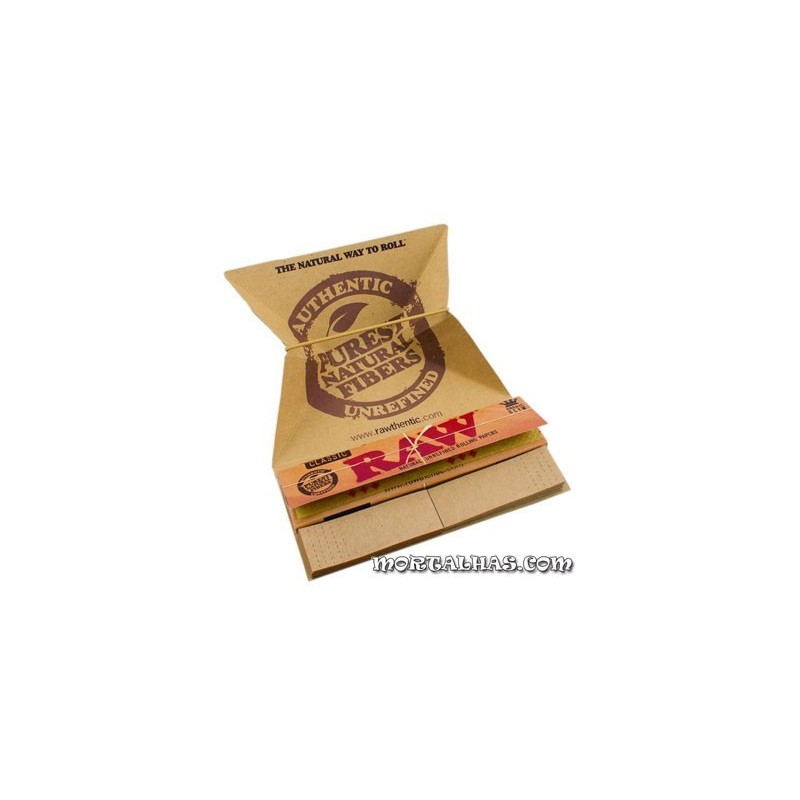 Raw Artesano King Size Slim - 110 x 45 mm - 32 Mortalhas + 32 Fi