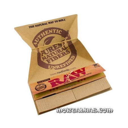Raw Artesano King Size Slim - 110 x 45 mm - 32 Mortalhas + 32 Fi