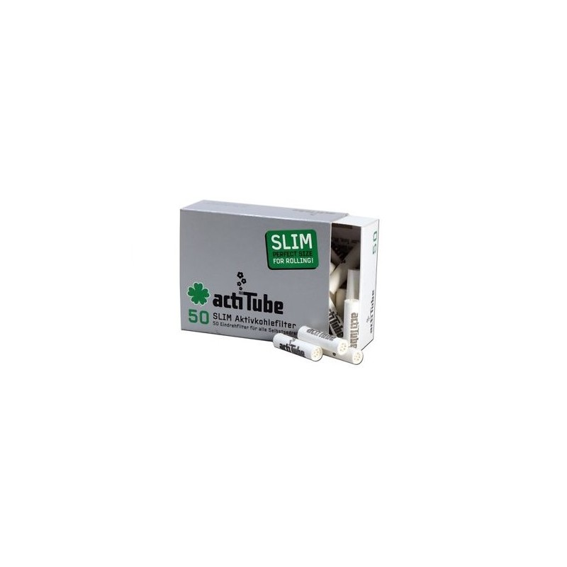Caixa com 50 Filtros actiTube Slim 7mm