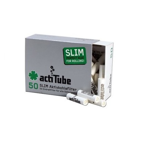 Caixa com 50 Filtros actiTube Slim 7mm